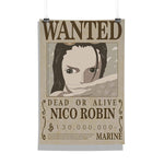 One Piece Nico Robin Wanted Poster