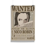 One Piece Nico Robin Wanted Poster