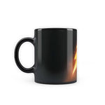 DC Comics - Black Adam Logo Design Premium Black Patch Coffee Mug
