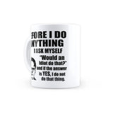 The Office - Before I do Dwight Design Ceramic Coffee Mug