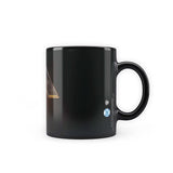 DC Comics - Black Adam Logo Design Premium Black Patch Coffee Mug