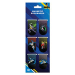 DC Comics - Batman Design Pack of 6 Magnetic Bookmarks