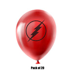 DC Comics-Flash- Birthday - Balloons