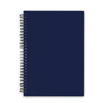 blue a5 notebook 
