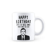 The Office - Happy Birthday Design Ceramic Coffee Mug