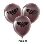 DC Comics- Wonder Woman - Birthday Balloons