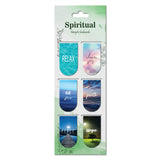 Spiritual Design Pack of 6 Magnetic Bookmarks