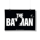 The Batman - The Batman Retro Design A4 Size Wall Decor Poster (With Frame)