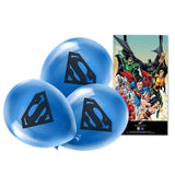 DC Comics - Set of 20 Superman HD Latex Party Balloons.