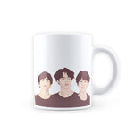 BTS -  All Members Sketch Coffee Mug