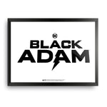 Black Adam - New Logo Design Wall Poster