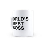 The Office - World's Best Boss Design Ceramic Coffee Mug