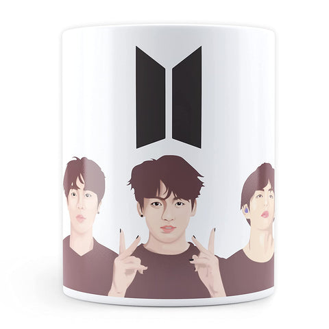 BTS -  All Members Sketch Coffee Mug