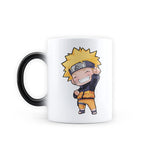Chibi Naruto White Design Heat Sensitive Magic Coffee Mug