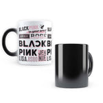 Black Pink Coffee Mug