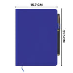 PU Leather Hard Bound Notebook Diary