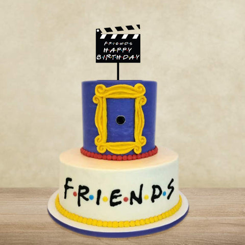Friends TV Show Cake Topper Friends Birthday Cake Decorations for Friends Fans