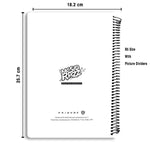 Harry Potter - Infographic Red B5 Notebook
