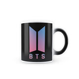 BTS - Gradient Logo Design Heat Sensitive Magic Coffee Mug
