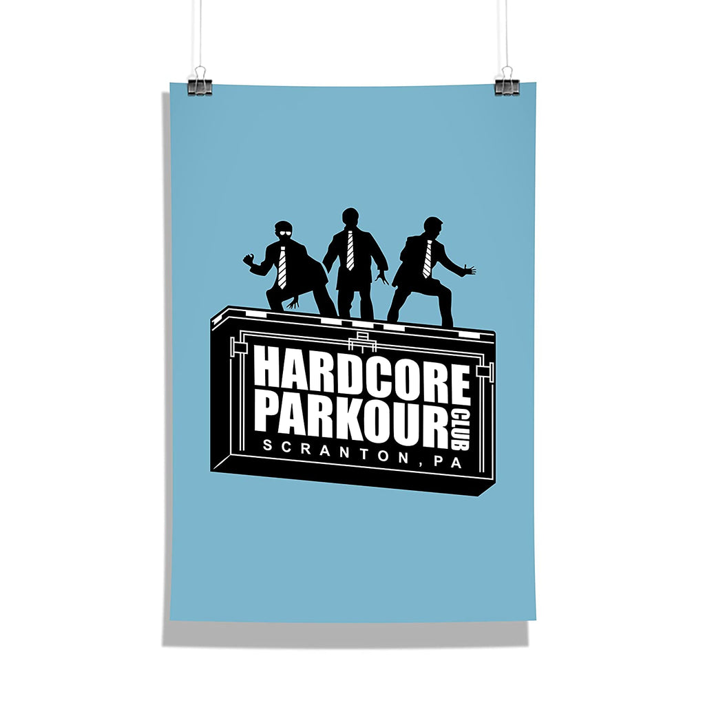 The Office Logo Parkour Vinyl Sticker - Official The Office Merchandis –  Papersalt