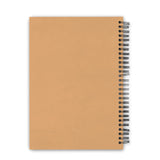 Brown Colour Ruled A5 Wiro Bound Notebook