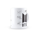 BTS - Autograph Collage Design Coffee Mug