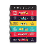 Friends TV Series - Back To School Combo (1 Backpack + 1 Pouch + Badges Set + 2 B5 Notebooks)