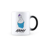 BTS - Army Fangirl Design Heat Sensitive Magic Coffee Mug