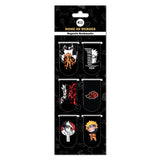 Naruto - Shippuden Design Pack of 6 Magnetic Bookmarks