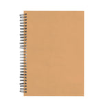 brown colour pack of 4 notebook