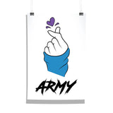 BTS - Army Fangirl Design Wall Poster