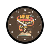 Harry Potter What Would Hermione Do Wall Clock