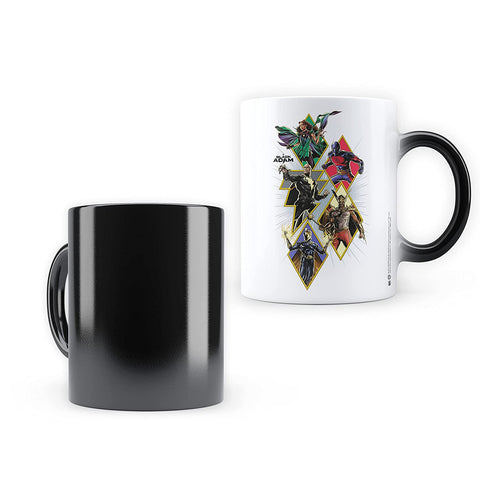 Black Adam - Justice Society Design Heat Sensitive Magic Coffee Mug