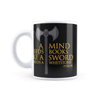 Game of Thrones Mind Needs Book - Coffee Mug