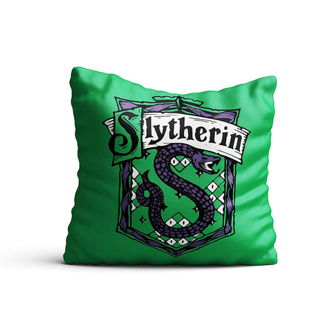 Harry Potter Slytherin Satin Cushion Cover