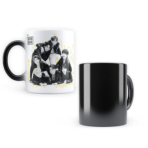 BTS - Army Black Heat Sensitive Magic Coffee Mug