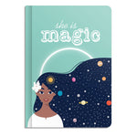 She Is Magic Quote Design Dotted A5 Binded Notebook