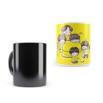 BTS - Butter Chibi Heat Sensitive Magic Coffee Mug