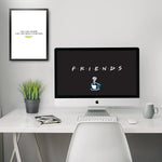 Friends: The Reunion - The One Where They Get Back Together (white) Poster