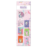 Unicorn Design Pack of 6 Magnetic Bookmarks