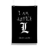 Anime Death Note I am Justice Poster