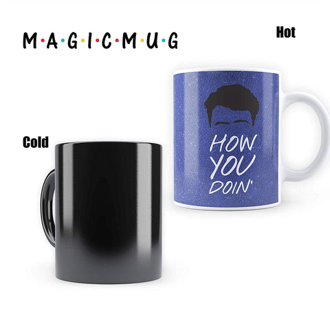 FRIENDS How You Doin' - Heat Sensitive Magic Mug