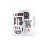BTS -  Infographic Design Coffee Mug