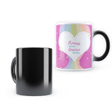 Unicorn - Princess Kisses Design Heat Sensitive Magic Coffee Mug