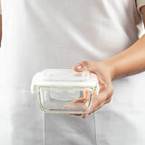 Premium Lunch Box - Microwave, Dishwasher & Freezer Safe | Set of 2 containers | 320 ML Each