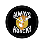 Tom and Jerry - Always Hungry Black Wall Clock