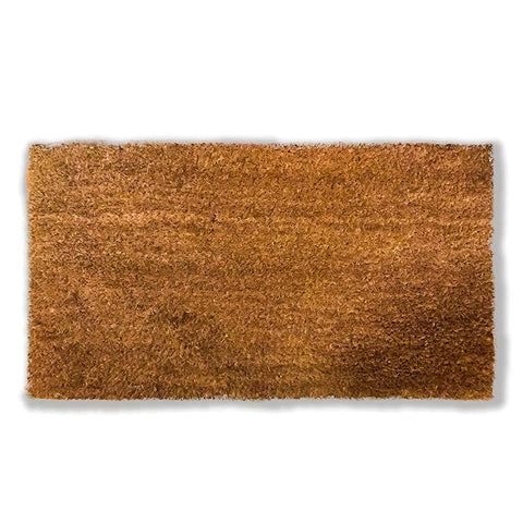 Natural Coir Doormat, Plain Design,60 cm X 36 cm X 1.5 cm