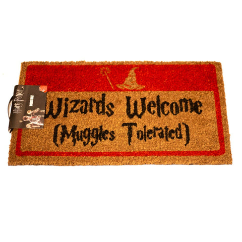 Harry Potter Wizards Welcome Coir Doormat