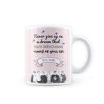 BTS - Never Give Up (Fire) Design Coffee Mug