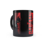 The Batman - Red Hero Black Patch Coffee Mug